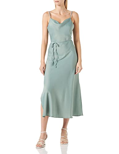 YAS Damska sukienka Yasthea Strap Long Dress S. Noos, Green Milieu, XL