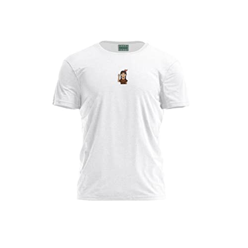 Bona Basics T-shirt męski, biały, L