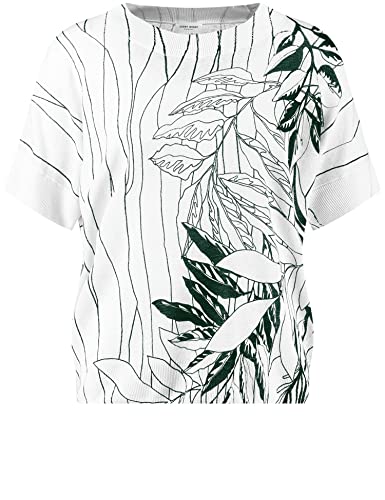 Gerry Weber Sweter damski, offwhite/sosna, 46 PL