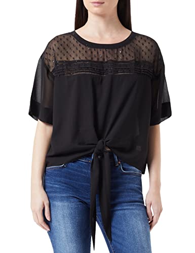 Kaporal Damska koszula model NAZA kolor czarny-rozmiar XS