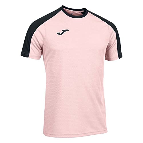 Joma Męski T-shirt z krótkim rękawem, Eco Championship T-Shirt, różowy, granatowy, XL