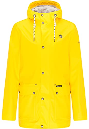 Schmuddelwedda Męska kurtka przeciwdeszczowa bridgeport 36328283, żółta, L, żółty, L