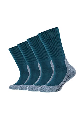 Camano 1103722000 - skarpety sportowe dla dzieci pro tex function 4 pary, rozmiar 27/30, kolor seaport, Seaport, 27