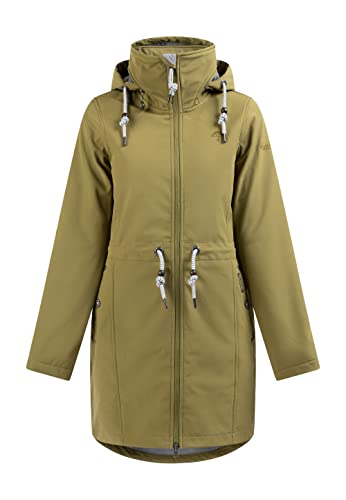 Schmuddelwedda Płaszcz softshell damski 34313678, Oliwkowy - 271, XXL