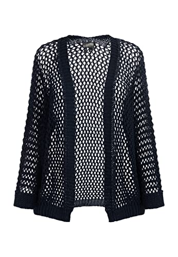 DreiMaster Dzianinowy kardigan damski 39426995, morski, XL