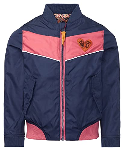Noppies Kids Dziewczęca kurtka Reversible Graz, Black Iris - P554, 92 cm