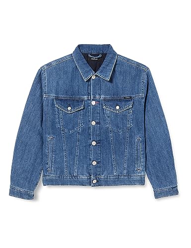 Replay Dziewczęca kurtka dżinsowa, 009 Medium Blue, 12 Lata