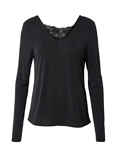 VERO MODA Damska koszulka Vmfilli Ls Lace Top Ga Noos z długim rękawem