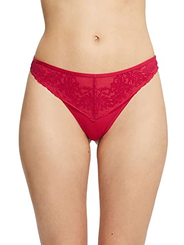 ESPRIT Bodywear Seasonal Lace RCS stringi, różowy, fuksja, 38 (DE)