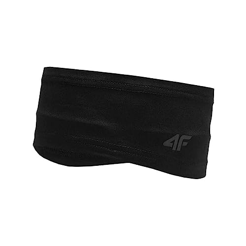 4F Unisex H4Z22-Kaffee 001 płaszcz, głęboka czerń, S, głęboka czerń, S