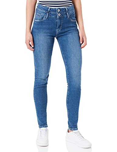 Pepe Jeans Damskie spodnie Regent Twist, 000 dżins, 26W Regularny