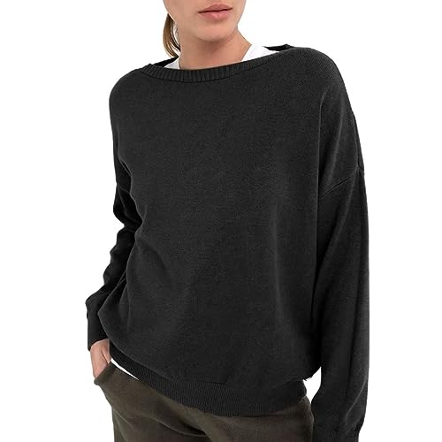 Replay Sweter damski, 098 BLACK, XS