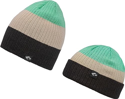 Chillouts Czapka Nevio, turkusowa/beżowa/czarna, jeden rozmiar mieszane, Turkusowy/beżowy/czarny, rozmiar uniwersalny