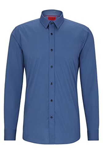 HUGO Koszulka męska, jasnoniebieski, 38