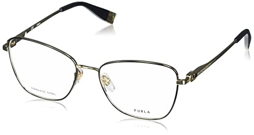 Furla VFU588 okulary, SH.Rose Gold W/Czarne części, 53 damskie, Sh.rose Gold W/Black Części, 53