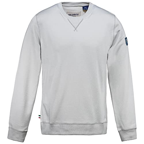 Dolomite Męska koszula biznesowa Camiseta Crew MS Gardena Dust Grey, S, Dust Grey