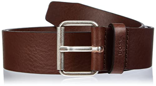BOSS Pasek męski, Ciemny Brąz202, 90