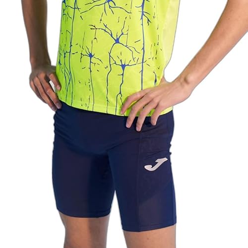 Joma Krótkie legginsy uniseks Elite Ix, niebieski morski, XXS