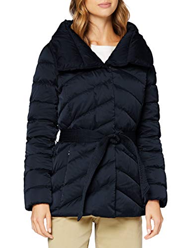 Geox Damski płaszcz puchowy W Chloo, Blue Nights, 38