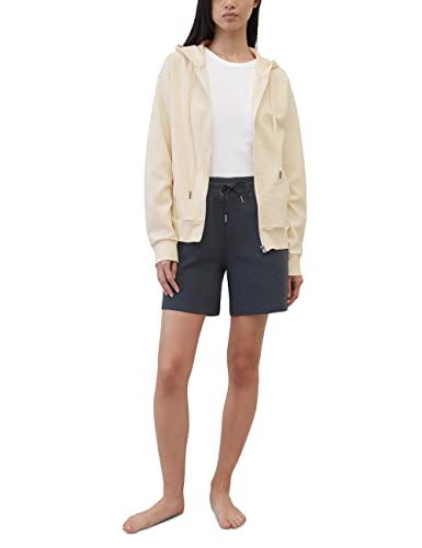 Marc O'Polo Body & Beach Damska bluza z kapturem, górna część piżamowa, biała, XL (DE)