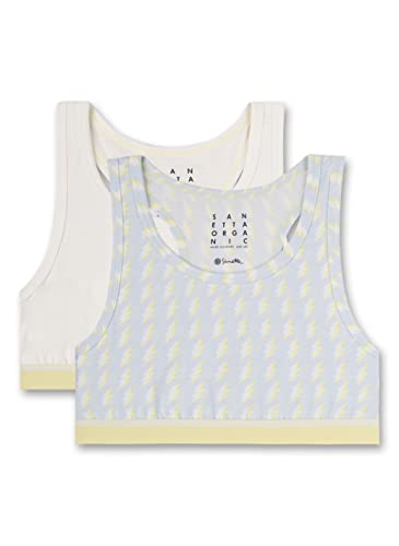 Sanetta Biustonosz sportowy dla dziewcząt (2 sztuki), Halogen Blue, 140 cm