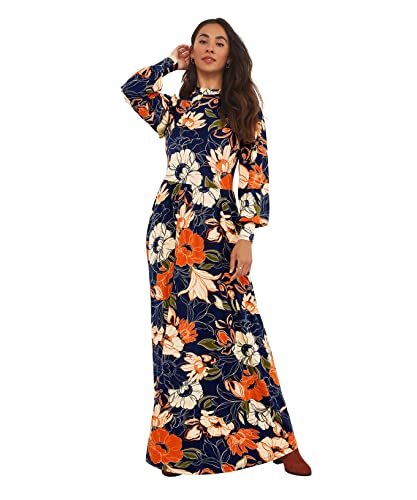 Joe Browns Damska efektowna sukienka maxi w kwiaty na co dzień, na noc, Multi, 8, multi, 34