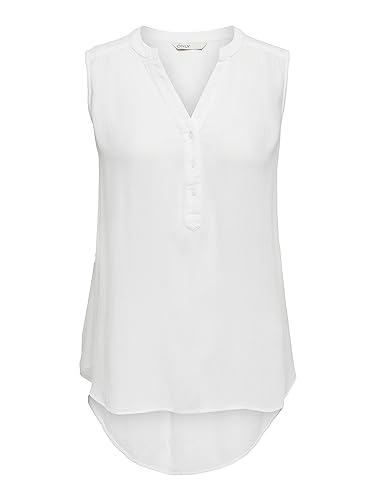 ONLY Damski OnlJETTE Life S/L WVN NOOS Top, Cloud Dancer, 36, Cloud Dancer, 36