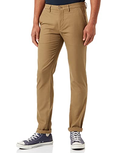Tommy Hilfiger Bleecker Chino Basket Splot Spodnie męskie, Woodridge, 32W / 34L