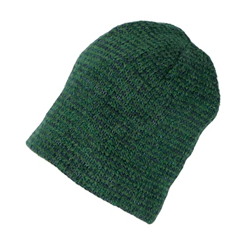 Sterntaler Chłopięca czapka beanie dzianinowa czapka, ciemnozielona, 49