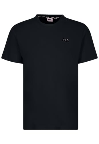 FILA Męski t-shirt BERLOZ, czarny, M, czarny, M