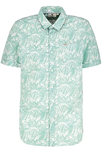 Garcia Koszula męska z krótkim rękawem, biała, M, biały, M