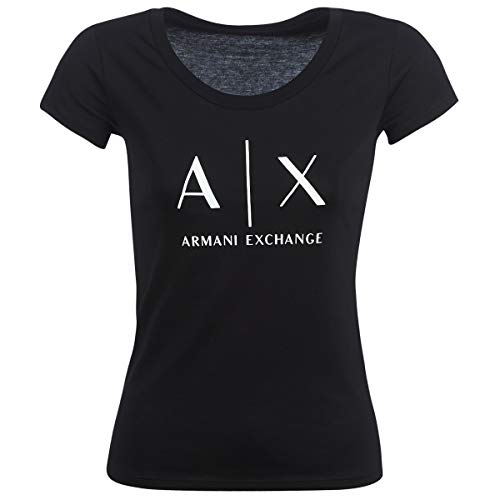 Armani Exchange Koszulka damska z logo Ss