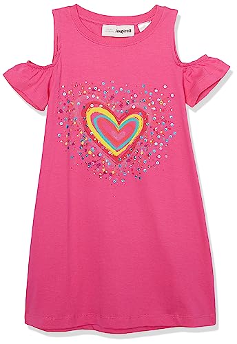 Desigual Sukienka dziewczęca, czerwony, 12 Lata