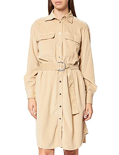 BOSS Sukienka damska C_desterig, Light Beige277, 42 PL