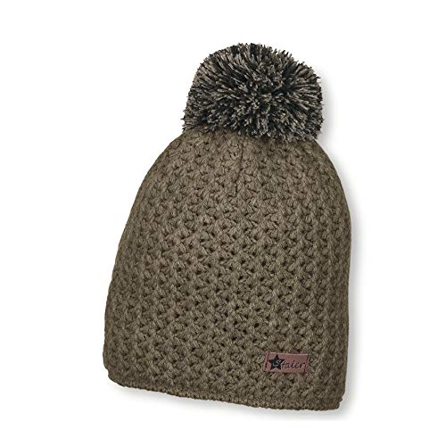 Sterntaler Strickmütze Cappellopello Czapka z dzianiny dla niemowląt, Zielony (Dunkelgrün 275), 49