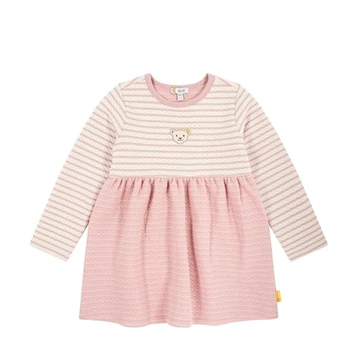 Steiff Dziewczęca sukienka w paski, Blada Mauve, 98 cm