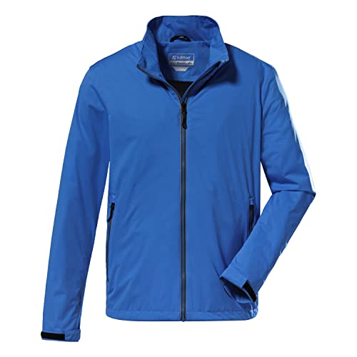 Killtec Męska kurtka softshell ze stójką, pakowana KOS 8 MN SFTSHLL JCKT, błękitna, S, 38268-000