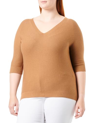 s.Oliver Sales GmbH & Co. KG/s.Oliver Damski sweter z dzianiny, brązowy, 40