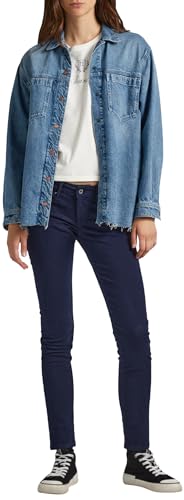 Pepe Jeans Spodnie damskie Soho, Niebieski (Dulwich), 32W / 28L