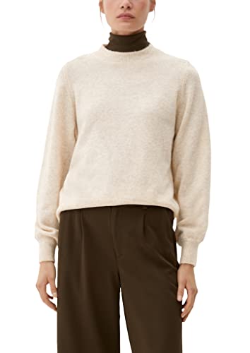 s.Oliver Women's 2121159 sweter damski, beżowy, 48