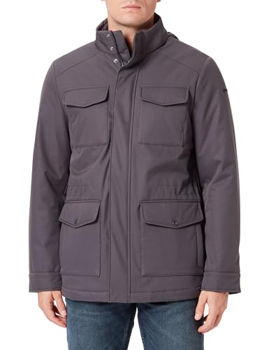 Geox Męska kurtka Vincit, asfaltowy, 50