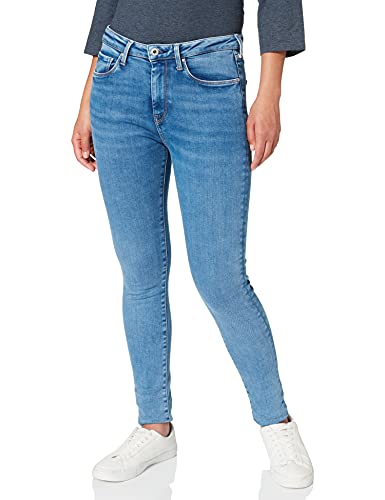 Pepe Jeans Regent Dżinsy damskie, Niebieski (Denim Hh92), 28