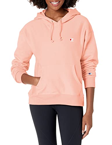 Champion Damska bluza z kapturem Reverse Weave, Podkład Pink-y06145, M