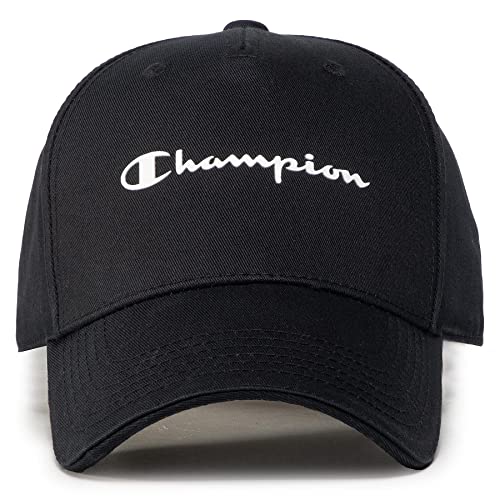 Champion Czapka z daszkiem dla dorosłych, Czarny (KK001), rozmiar uniwersalny