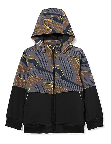 Name It chłopięca NKMALFA08 kurtka DIGITAL Sport FO kurtka, czarna, 128, czarny, 128