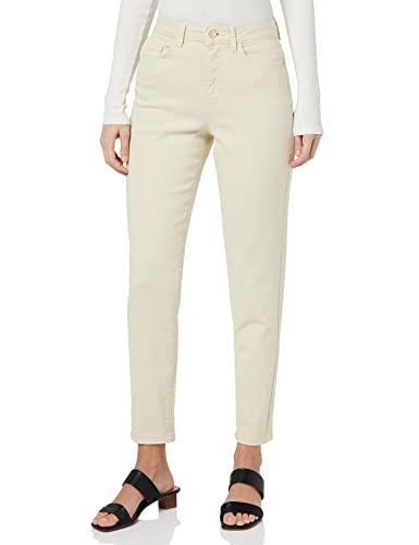 Vila Vinaomi Jo Color Hw Mom Su-Noos dżinsy damskie, brzoza, 38W / 30L