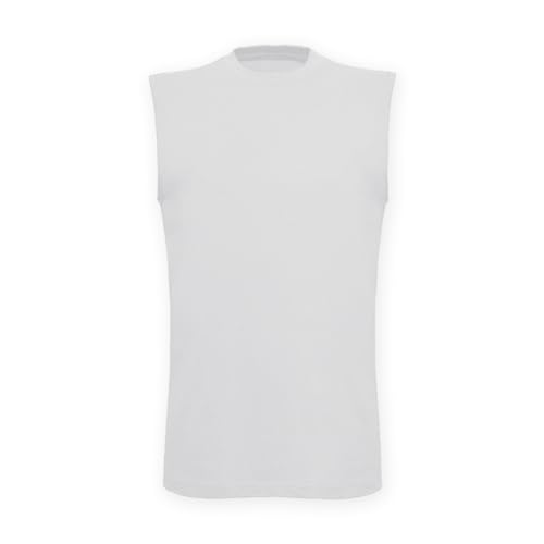 GEMS JN03-0003 Top Park Biustonosz tank top Męski Biały XXXXL, Biały, 4XL