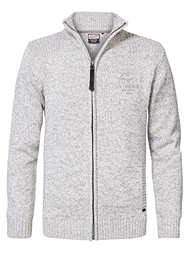 Petrol Industries MEN Męska kurtka z dzianiny, antyczna biel, XXXL, Antique White, 3XL
