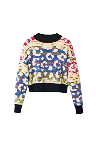Desigual Sweter damski, Wykończenie materiału, M