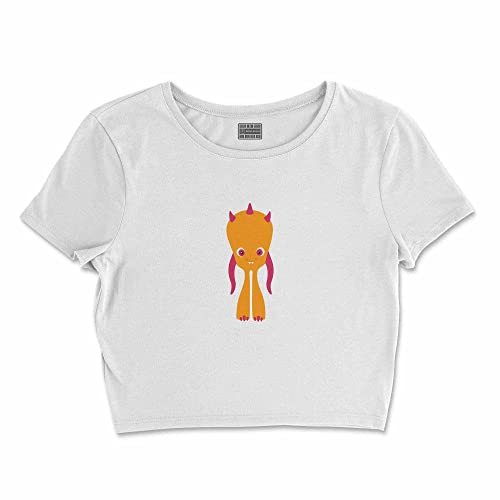 Bona Basics, Koszulka damska z nadrukiem cyfrowym,%100 bawełna, biała, casualowa, topy damskie, rozmiar: L, biały, L Krótki